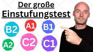 Wie gut ist dein Deutsch wirklich  Teste es jetzt  Einstufungstest Deutsch [upl. by Ahsiket]