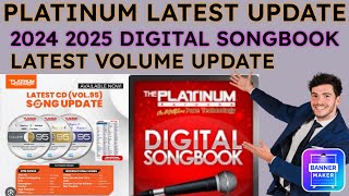 Platinum Latest Songbook 2025 Digital Songbook Volume update [upl. by Nnaira]