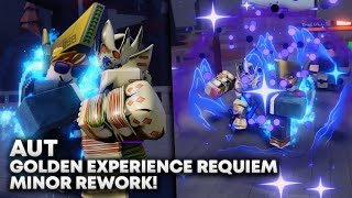 AUT Golden Experience Requiem Rework Minor [upl. by Tisbee]