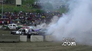 Bridgewater Demolition Derby  South Shore Exhibition 2012 [upl. by Sevy]