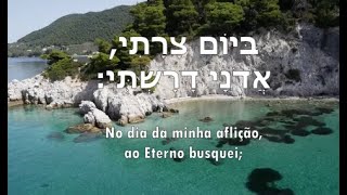 Salmo 77 cantado em hebraico  Tehilim 77  תהילים עז  Psalm 77  Edwirde [upl. by Gobert]