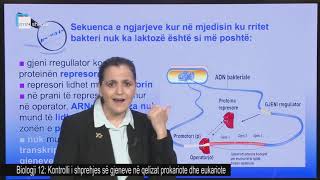 Biologji 12  Kontrolli i shprehjes së gjeneve në qelizat prokariote dhe eukariote [upl. by Sile165]