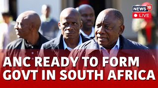 ANC Govt Formation LIVE News  South African Parties To Form Unity Government  ANC News  N18L [upl. by Arammat188]