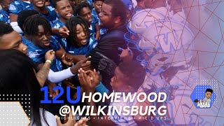 Rivalry Vibes  Homewood  Wilkinsburg 12u  2024 [upl. by Yr]