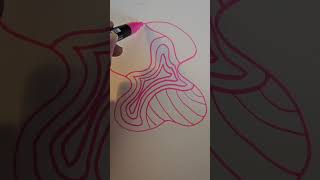 ASMR Fast Doodling With Paint Pen asmr doodleart satisfying paintpens shorts [upl. by Elwood]