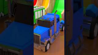 Hino Truck Vs Circle Smile Street Vehicles VS Multi Colors Excavator  19 [upl. by Okiam208]