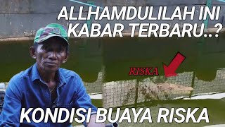 KUNJUNGANKABAR TERBARU BUAYA RISKA DI TABANG ZOOAMBO MELEPAS RINDU [upl. by Erikson]