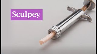 Sculpey Clay Extruder  How to use and Tips  Sculpeycom [upl. by Paver]