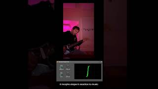 This distortion algorithm has hysteresis which reacts and morphs with the audio guitarpedals [upl. by Farrica]