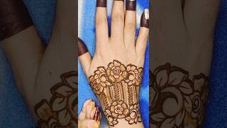 Lotus mehndi designshorts [upl. by Kolk]