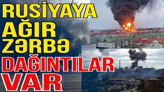 Ukraynadan Rusiyaya ağır zərbə Dağıntılar var  Gündəm Masada  Media Turk TV [upl. by Suravat]