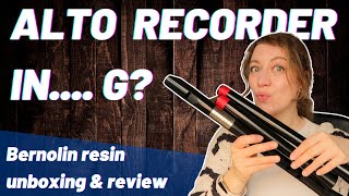 Intro to G ALTO recorders  Vincent Bernolin Gannasi unboxing and review [upl. by Onitsoga914]