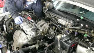 2002 Mazda protege 5 Intake Manifold Gasket Repair  Lean Condition [upl. by Eellehs]