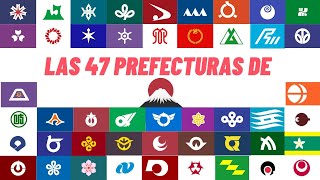 Las 47 Prefecturas de Japón 🇯🇵 en 12 Minutos [upl. by Ellehs]