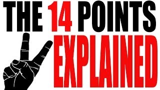 The 14 Points Explained US History Review [upl. by Gerc]