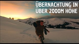 Übernachtung auf über 2000m  Winter Durchschlageübung [upl. by Turmel836]