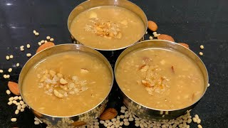 உளுந்தங்கஞ்சி இப்படி பாயாசம் சுவையில் செய்யுங்க👌😋ulundhu kanjiurad dal kheerpayasamEnergydrink [upl. by Sitrik]