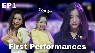 EP1  12 My Teenage girl but it’s Girls Planet 999 First Performances Top 9 [upl. by Elleined814]