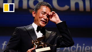 Tony Leung first Chinese to win Lifetime Achievement Golden Lion [upl. by Parshall690]