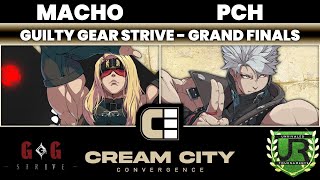 Cream City Convergence GRAND FINALS  Macho Zato vs Pch Chipp  Guilty Gear Strive [upl. by Pail]