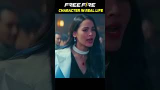 free fire character in real life  jalebi baby freefire ff ffviral ffshorts shorts [upl. by Rehoptsirhc]