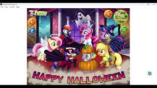 Playing My Little Pony Halloween Party from Flashpoint No commentary [upl. by Steel]