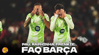 FAQ BARÇA 🍿 Nouveau rôle pour Frenkie  Raphinha ballon dor  Pau Victor remplaçant de Lewy [upl. by Sunev363]