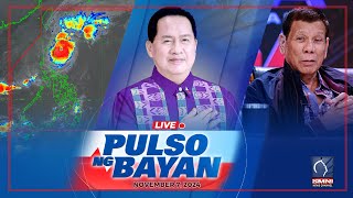 LIVE Pulso ng Bayan with Admar Vilando at Jade Calabroso  November 7 2024 [upl. by Terryl825]