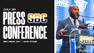 PRESSER 2024 Sun Belt Conference Media Day Main Stage  Football [upl. by Eelyram989]