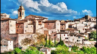 Bevagna  Foligno  Spello  Umbria Italy  4K [upl. by Weingarten379]