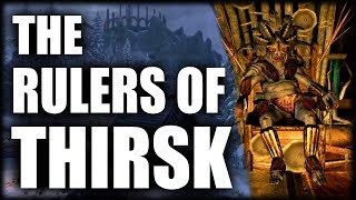 Skyrim  The Rulers of Thirsk and the Rieklings  Elder Scrolls Lore [upl. by Annauj]