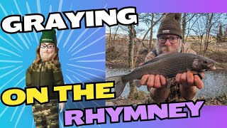 January Grayling on the Rhymney [upl. by Arihs]