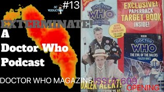 EXTERMINATE A Doctor Who Podcast  DW Magazine 609 OPENING  Sc Productions [upl. by Bernete]