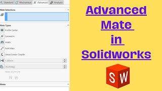 All Advanced Mate in Solidworks Tutorial For beginners [upl. by Raoul]