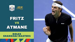 Taylor Fritz vs Terence Atmane Highlights  2024 Shanghai Masters Round 2 PS5 Gameplay [upl. by Whorton]