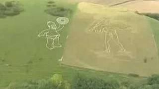 Cerne Abbas Giant and  Bart Simpson [upl. by Allekram]