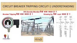 Circuit Breaker Tripping Circuit 1  Understanding amp Reading Diagram  Density Monitor Wiring [upl. by Alvira]