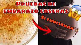 COMO SABER SI ESTOY EMBARAZADA con Pruebas CASERAS [upl. by Sinnek]