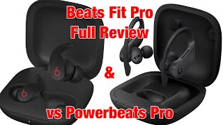 Beats Fit Pro Review  and vs Powerbeats Pro Smaller Clearer Better  Mostly For CrossFit amp Life [upl. by Justus]