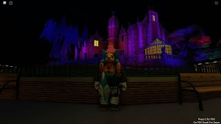 The Haunted Mansion ride in Roblox POV [upl. by Nlyak276]