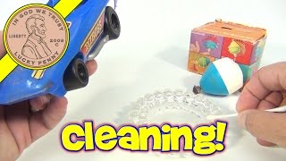 Cleaning A Vintage Plastic Toy  The Pit Boss Spin Buggy Wizzer Car by Mattel [upl. by Frydman622]