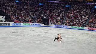 Christina CarreiraAnthony Ponomarenko 2024 FS WC FD fancam [upl. by Yrallih759]