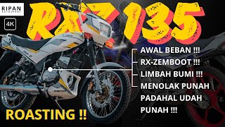 YAMAHA RXZ  RONGSOK DAN BEBAN BUMI SEKARANG 😒😑 [upl. by Karilynn626]