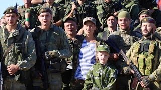 Tchitcherina quotEn première lignequot Aux défenseurs du Donbass [upl. by Sidnak]