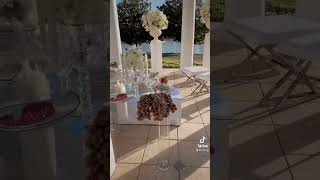 Persian wedding ceremony Sofreh Aghd wedding officiant [upl. by Nnod387]