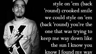 J Cole Feat TLC  Crooked Smile Lyrics [upl. by Macur]