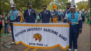 Southern University Marching Band 2019  Under The Bridge  Wearin’ of the Green Parade [upl. by Trautman]