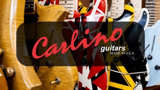 Carlino Guitars  Custom Guitars and Guitar Straps [upl. by Oznola279]