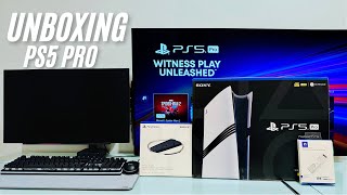 PS5 PRO UNBOXING  INSTALLING THE VERTICAL STAND amp M2 ATRIX SSD  GAMEPLAY  LG 42 OLED EVO C4 ​⁠ [upl. by Bakki609]