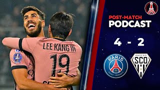 PSG 42 Angers • Ligue 1 POST MATCH PODCAST amp PLAYER RATINGS [upl. by Yggam]